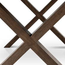 Eva Extendable Dining Table in Chocolate Oak by S10Home