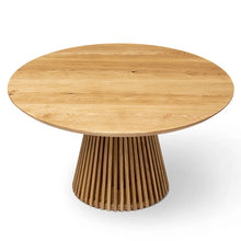 Vivien Round Oak Dining Table Extendable - S10Home