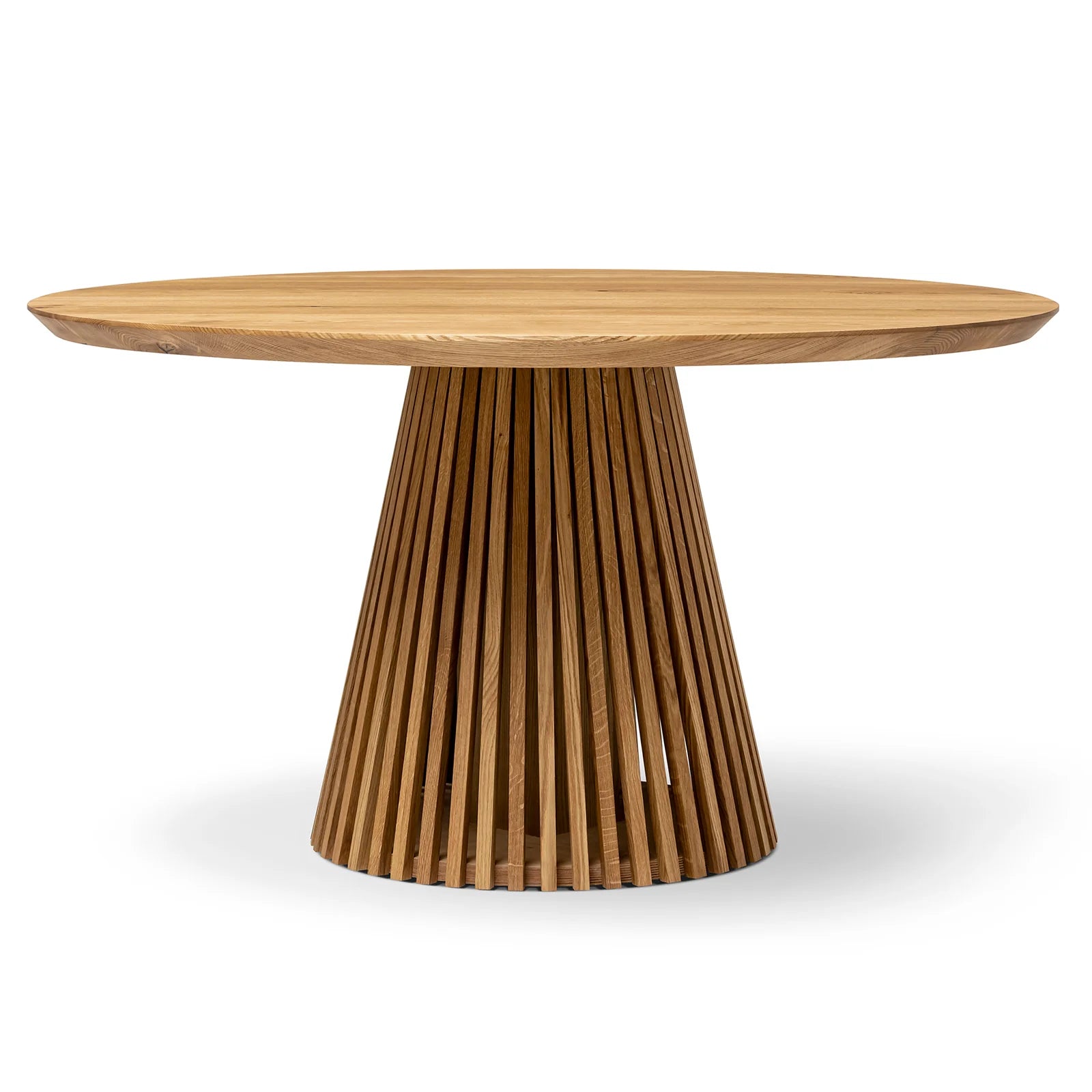 Vivien Round Oak Dining Table Extendable - S10Home