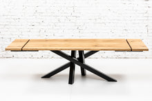 Julia Extendable Oak Dining Table Spider Leg by S10Home