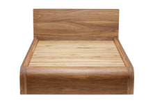 Emma Walnut Wood Bed - S10Home