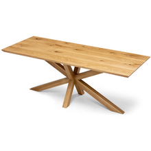 Julia Extendable Oak Dining Table Spider Leg by S10Home