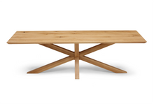 Julia Extendable Oak Dining Table Spider Leg | S10Home