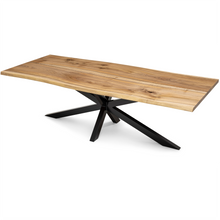 Julia Extendable Walnut Dining Table Spider Leg by S10Home