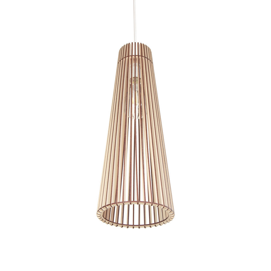 Wooden Pendant Ceiling Light Frenk - S10Home