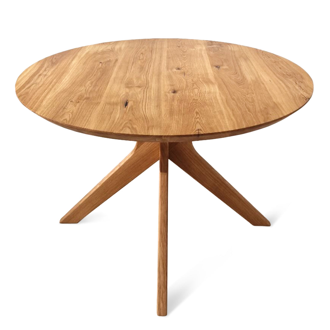 Round Dining Table Extendable in Solid Oak | S10Home