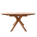 Round Dining Table Extendable in Solid Oak | S10Home