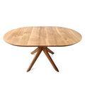 Round Dining Table Extendable in Solid Oak | S10Home