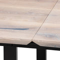 Cotton Oak Dining Table Extendable - S10Home