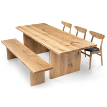 oak dining table