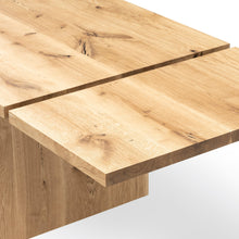 oak dining table