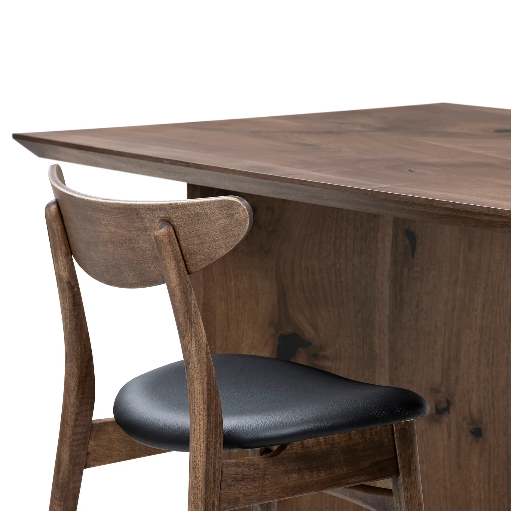 Windsor Extendable Walnut Dining Table by S10Home